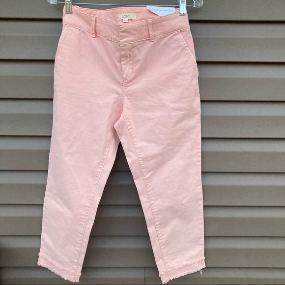 NWT Loft Girlfriend Chino Jean - Picture 2 of 10